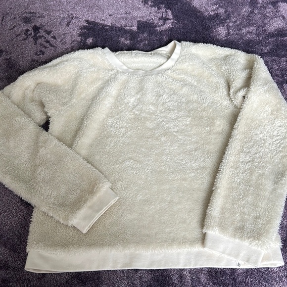 Volcom furry cream sweatshirt M - Picture 1 of 1